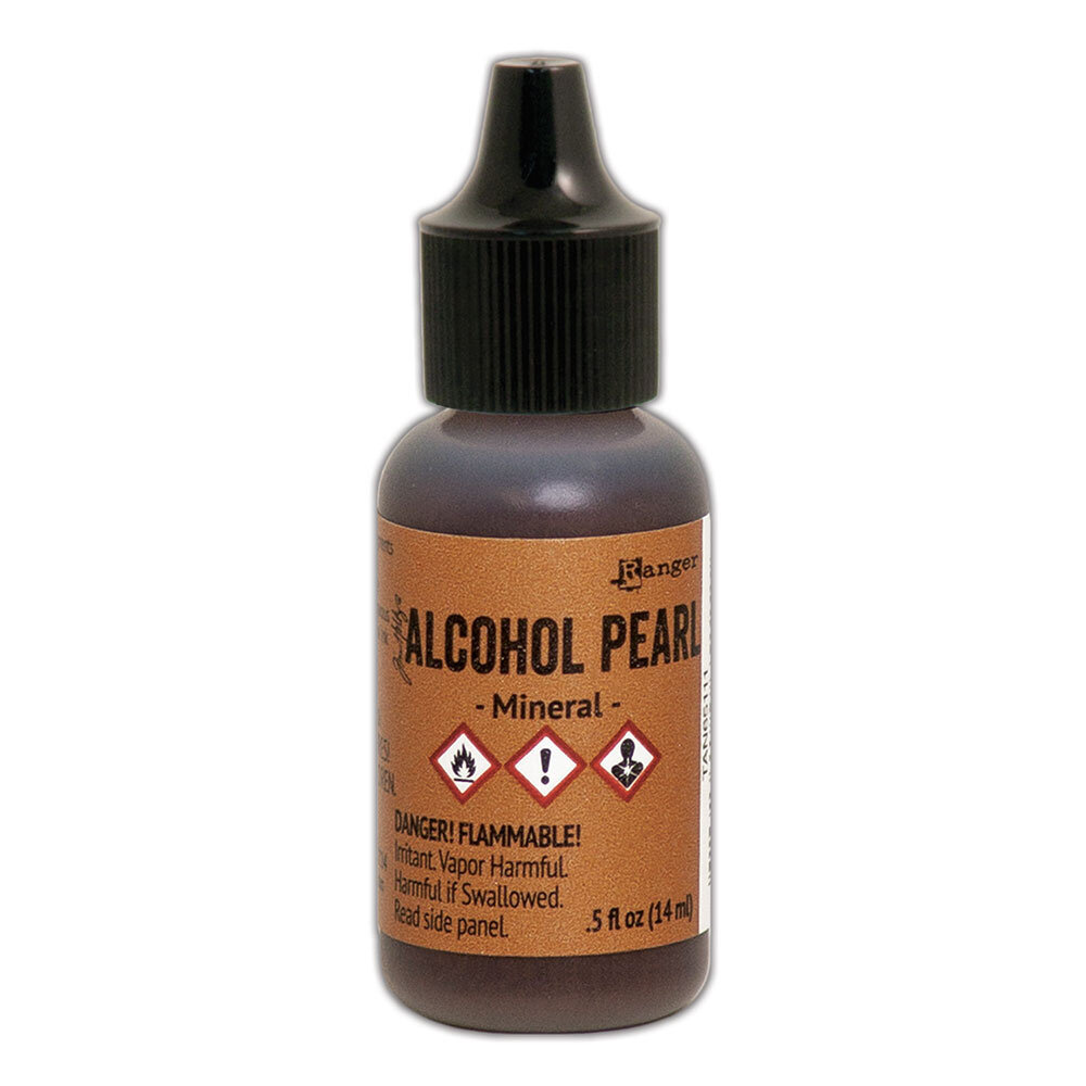 Ranger Tim Holtz Alcohol Pearl Mineral 0.5 oz (TAN65111) Ranger Tim Holtz Alcohol Pearl Mineral 0.5 oz (TAN65111)