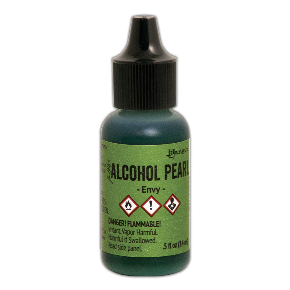 Ranger Tim Holtz Alcohol Pearl Envy 0.5 oz (TAN65098) Ranger Tim Holtz Alcohol Pearl Envy 0.5 oz (TAN65098)