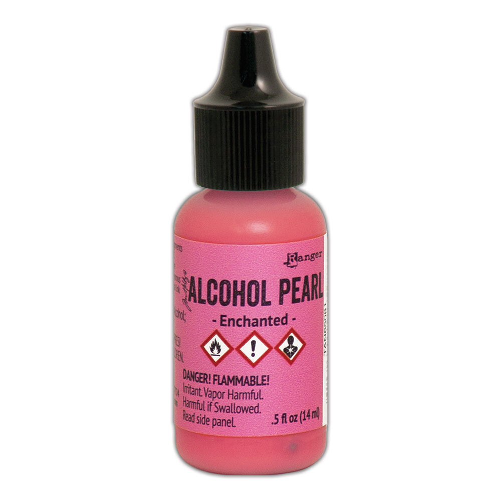 Ranger Tim Holtz Alcohol Pearl Enchanted 0.5 oz (TAN65081) Ranger Tim Holtz Alcohol Pearl Enchanted 0.5 oz (TAN65081)