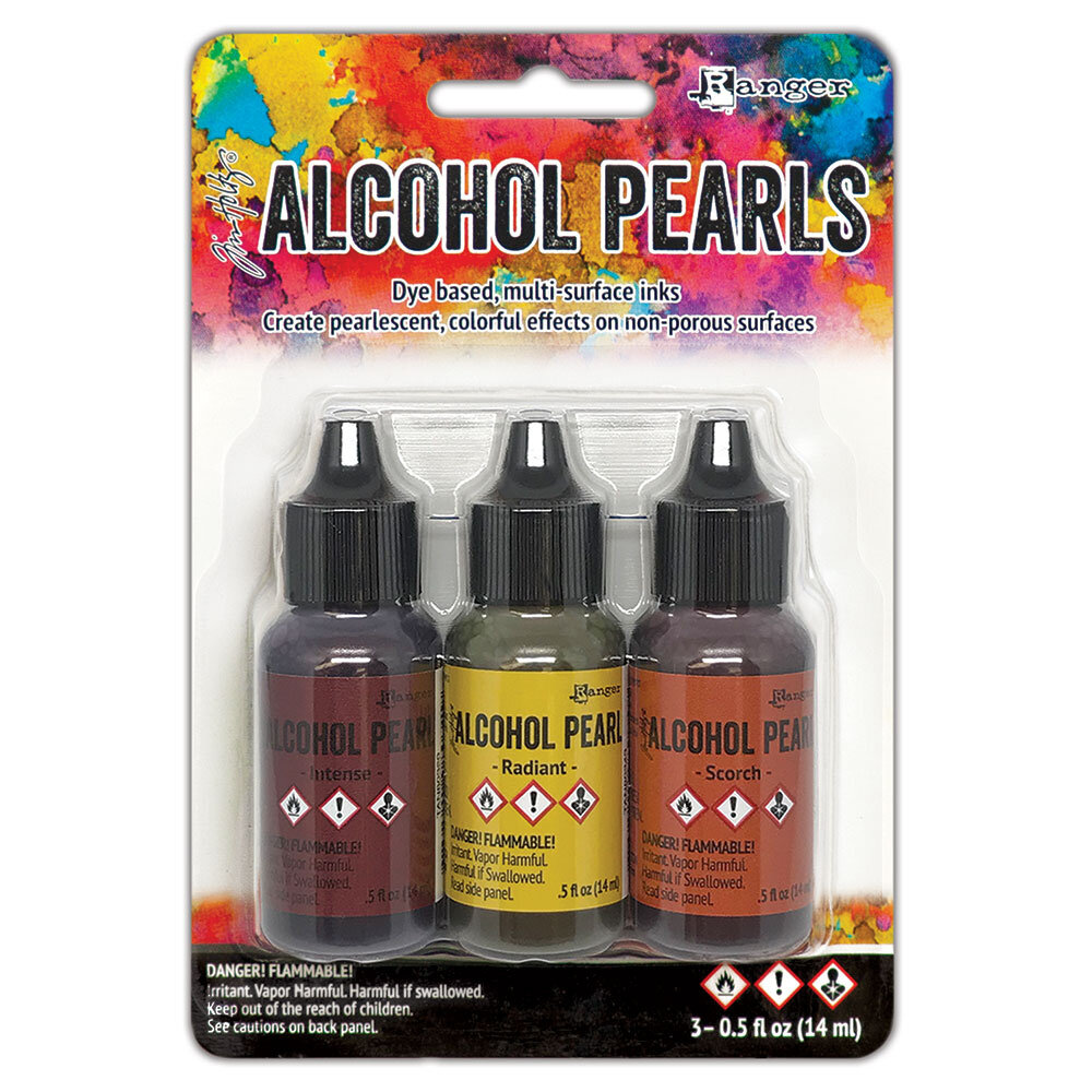 Ranger Tim Holtz Alcohol Pearl - Kit 5 (TANK79507) Ranger Tim Holtz Alcohol Pearl - Kit 5 (TANK79507)