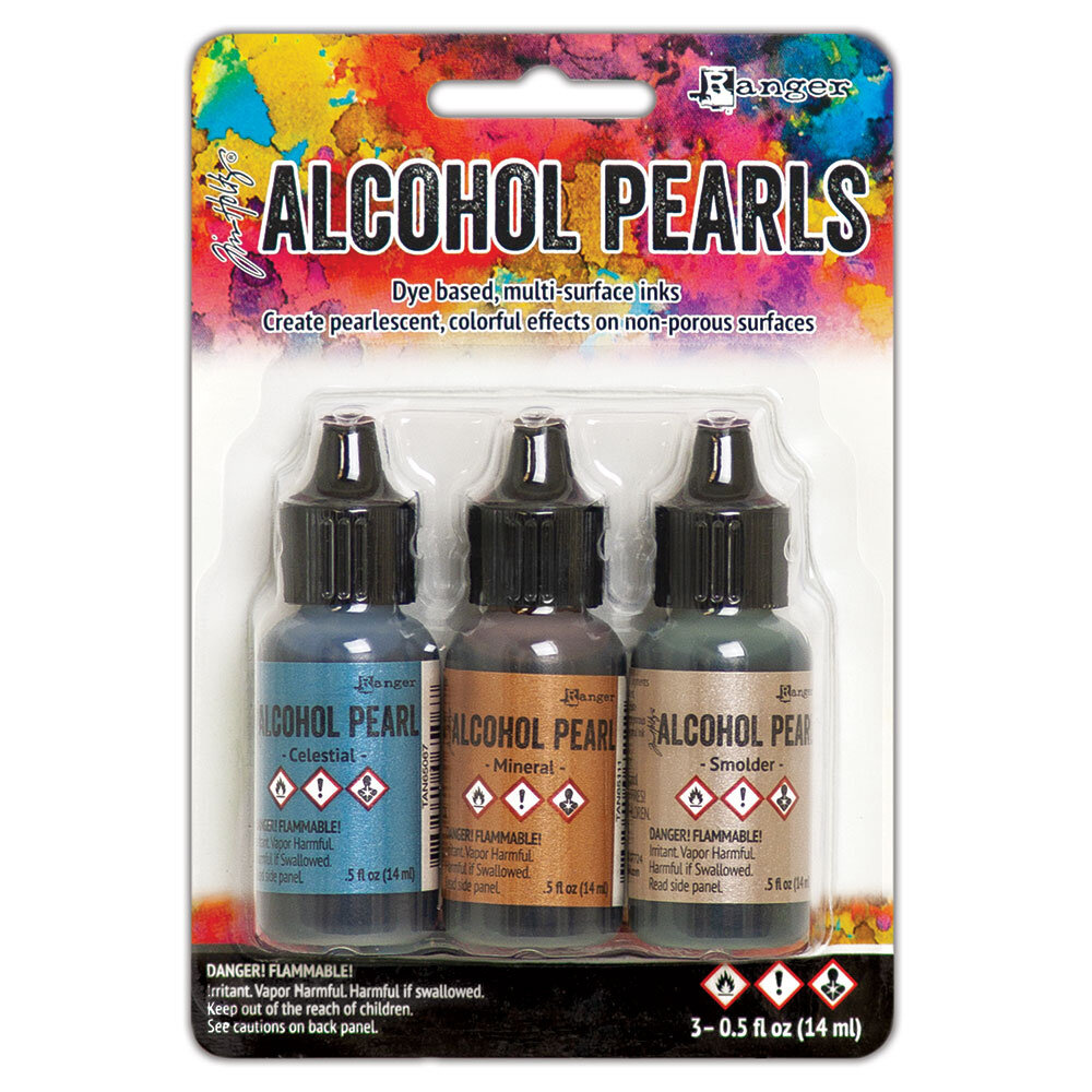 Ranger Tim Holtz Alcohol Pearl - Kit 4 (TANK65548) Ranger Tim Holtz Alcohol Pearl - Kit 4 (TANK65548)