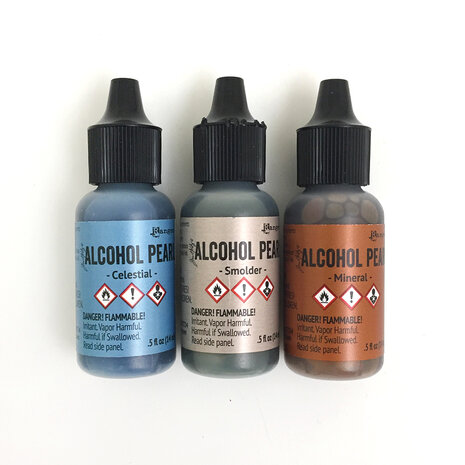 Ranger Tim Holtz Alcohol Pearl - Kit 4 (TANK65548) Ranger Tim Holtz Alcohol Pearl - Kit 4 (TANK65548)