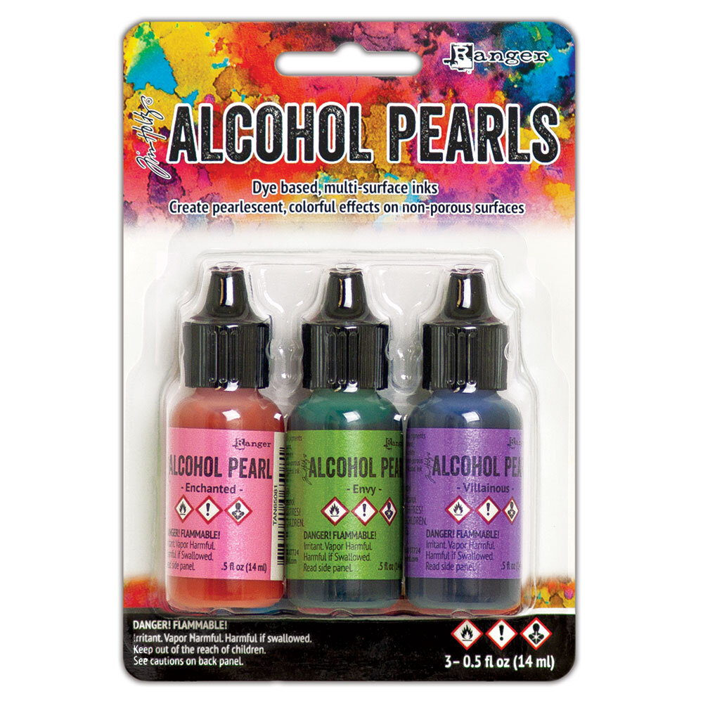 Ranger Tim Holtz Alcohol Pearl - Kit 3 (TANK65531) Ranger Tim Holtz Alcohol Pearl - Kit 3 (TANK65531)