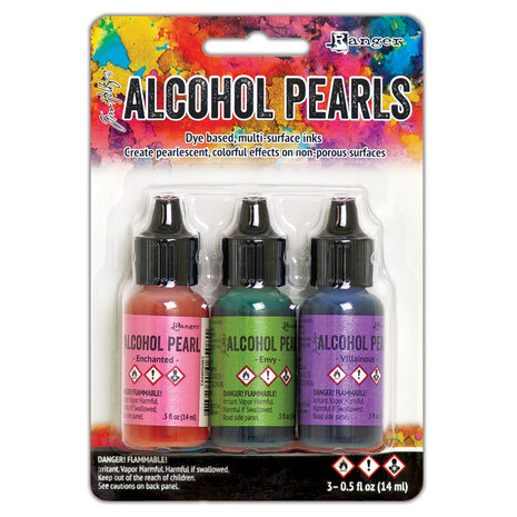 Ranger Tim Holtz Alcohol Pearl - Kit 3 (TANK65531) Ranger Tim Holtz Alcohol Pearl - Kit 3 (TANK65531)