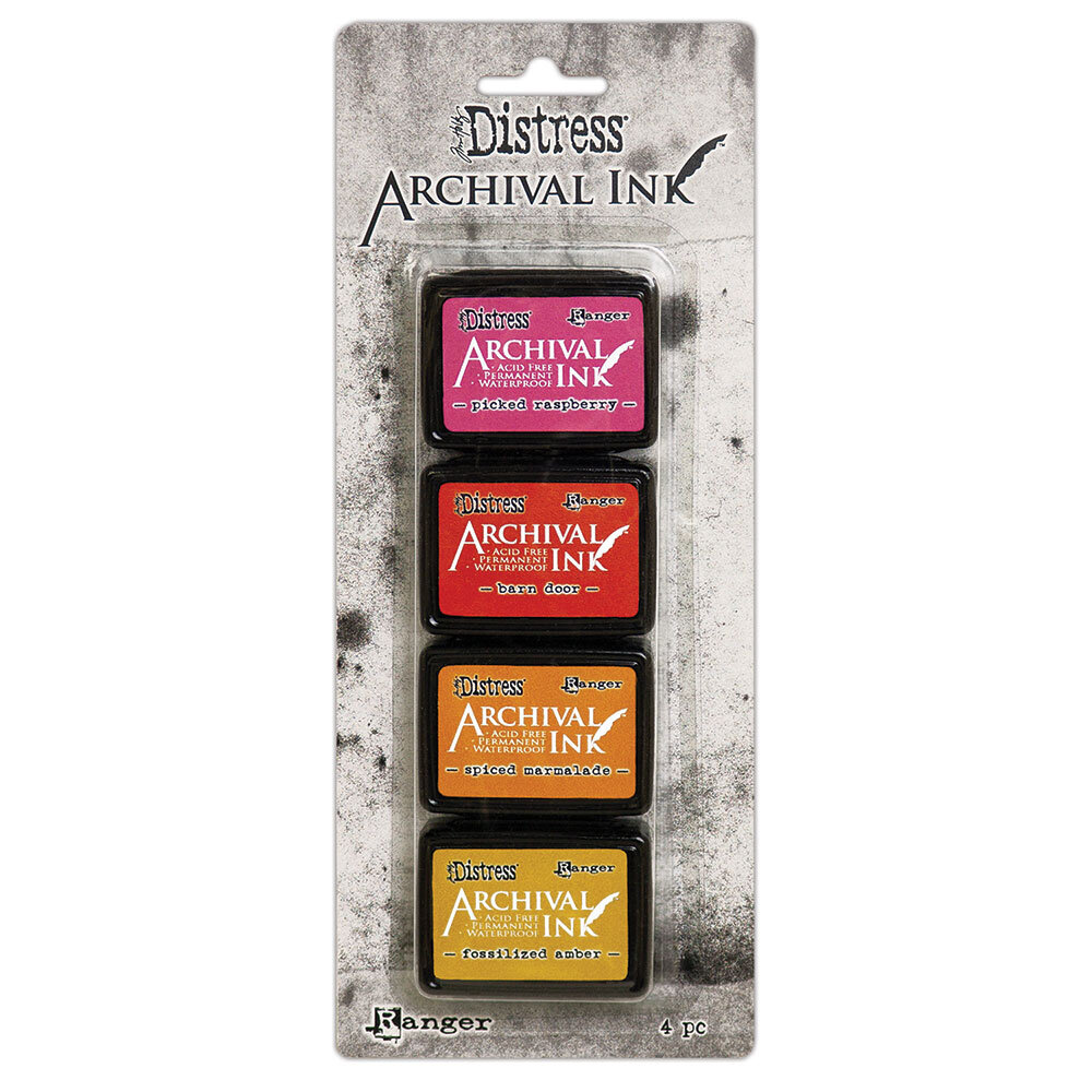 Ranger Tim Holtz Distress Archival Ink - Mini Pad Kit 1 (AITK64855)