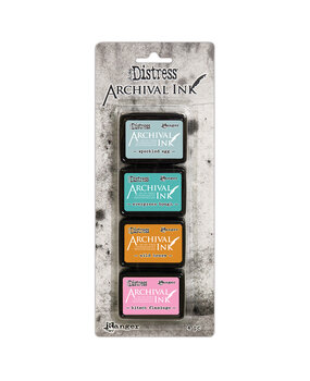 Ranger Tim Holtz Distress Archival Ink - Mini Pad Kit 4 (AITK75110)