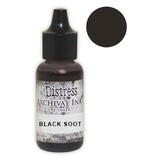 Ranger Tim Holtz Distress Archival Ink Re-Inker Black Soot 0.5 oz (ARD51091)