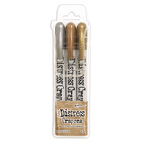Ranger Tim Holtz Distress Crayons Set Metallics (3pcs) (TDBK58700)