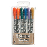 Ranger Tim Holtz Distress Crayons Set 9 (6pcs) (TDBK51794)