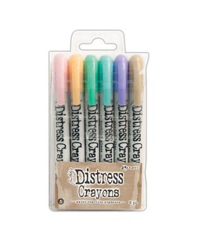 Ranger Tim Holtz Distress Crayons Set 5 (6pcs) (TDBK51756)
