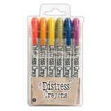 Ranger Tim Holtz Distress Crayons Set 2 (6pcs) (TDBK47919)