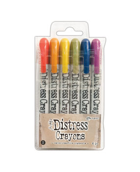 Ranger Tim Holtz Distress Crayons Set 2 (6pcs) (TDBK47919)