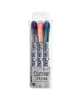 Ranger Tim Holtz Distress Crayons Set 14 (3pcs) (TDBK82293)