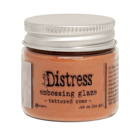 Ranger Tim Holtz Distress Embossing Glaze Tattered Rose 1 oz (TDE71020) Ranger Tim Holtz Distress Embossing Glaze Tattered Rose 1 oz (TDE71020)