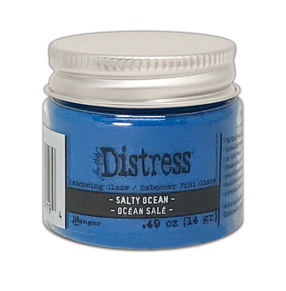 Ranger Tim Holtz Distress Embossing Glaze Salty Ocean 1 oz (TDE79194) Ranger Tim Holtz Distress Embossing Glaze Salty Ocean 1 oz (TDE79194)