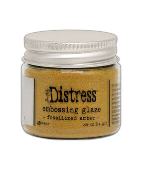 Ranger Tim Holtz Distress Embossing Glaze Fossilized Amber 1 oz (TDE70986)