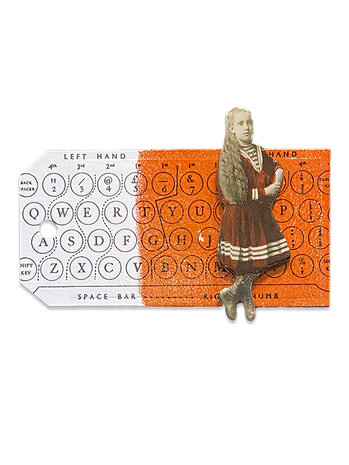 Ranger Tim Holtz Distress Embossing Glaze Fired Brick 1 oz (TDE70979)