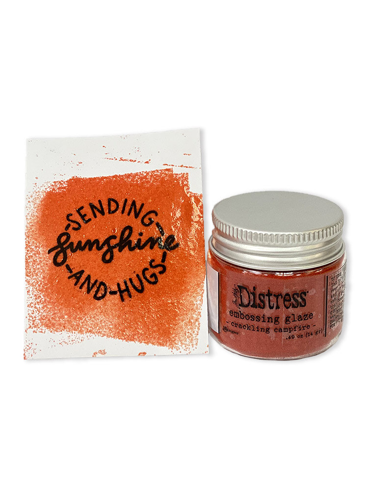 Ranger Tim Holtz Distress Embossing Glaze Crackling Campfire 1 oz (TDE73833)