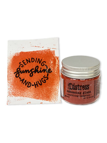 Ranger Tim Holtz Distress Embossing Glaze Crackling Campfire 1 oz (TDE73833)
