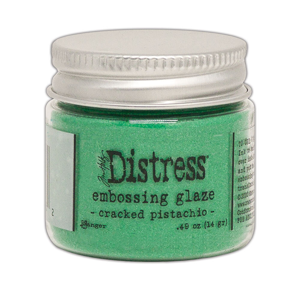 Ranger Tim Holtz Distress Embossing Glaze Cracked Pistachio 1 oz (TDE70962) Ranger Tim Holtz Distress Embossing Glaze Cracked Pistachio 1 oz (TDE70962)