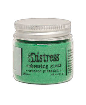 Ranger Tim Holtz Distress Embossing Glaze Cracked Pistachio 1 oz (TDE70962)