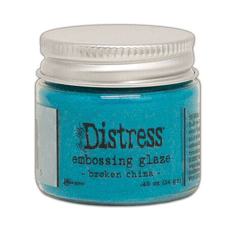 Ranger Tim Holtz Distress Embossing Glaze Broken China 1 oz (TDE70955) Ranger Tim Holtz Distress Embossing Glaze Broken China 1 oz (TDE70955)