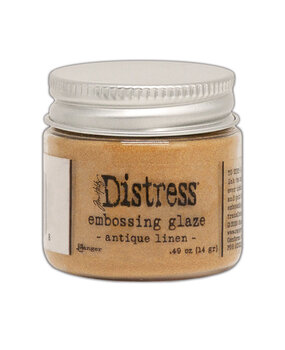 Ranger Tim Holtz Distress Embossing Glaze Antique Linen 1 oz (TDE70948)