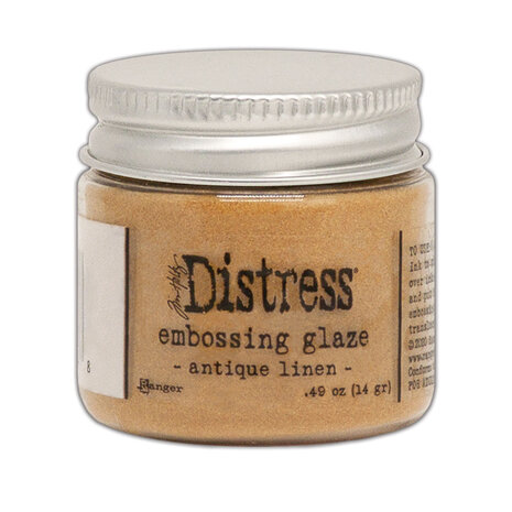 Ranger Tim Holtz Distress Embossing Glaze Antique Linen 1 oz (TDE70948)