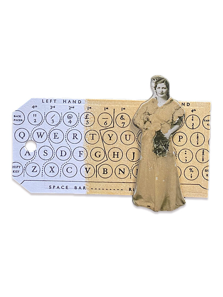 Ranger Tim Holtz Distress Embossing Glaze Antique Linen 1 oz (TDE70948)