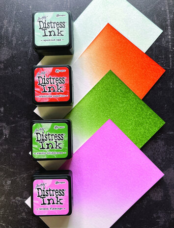 Tim Holtz Distress Ink - Mini Pad Kit 16 (TDPK76339) - Craftlines B.V.