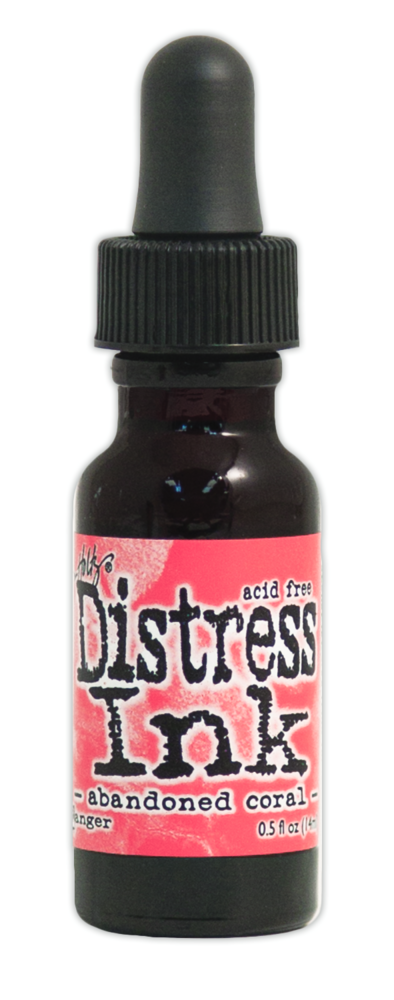 Ranger Tim Holtz Distress Ink Re-Inker Abandoned Coral 0.5 fl oz (TXR43300) Ranger Tim Holtz Distress Ink Re-Inker Abandoned Coral 0.5 fl oz (TXR43300)