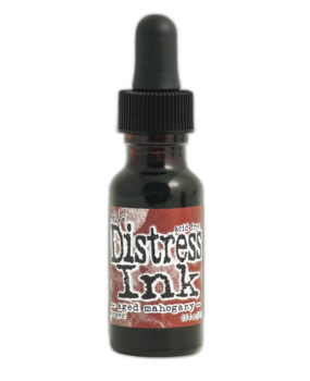 Ranger Tim Holtz Distress Ink Re-Inker Aged Mahogany 0.5 fl oz (TIM21520)