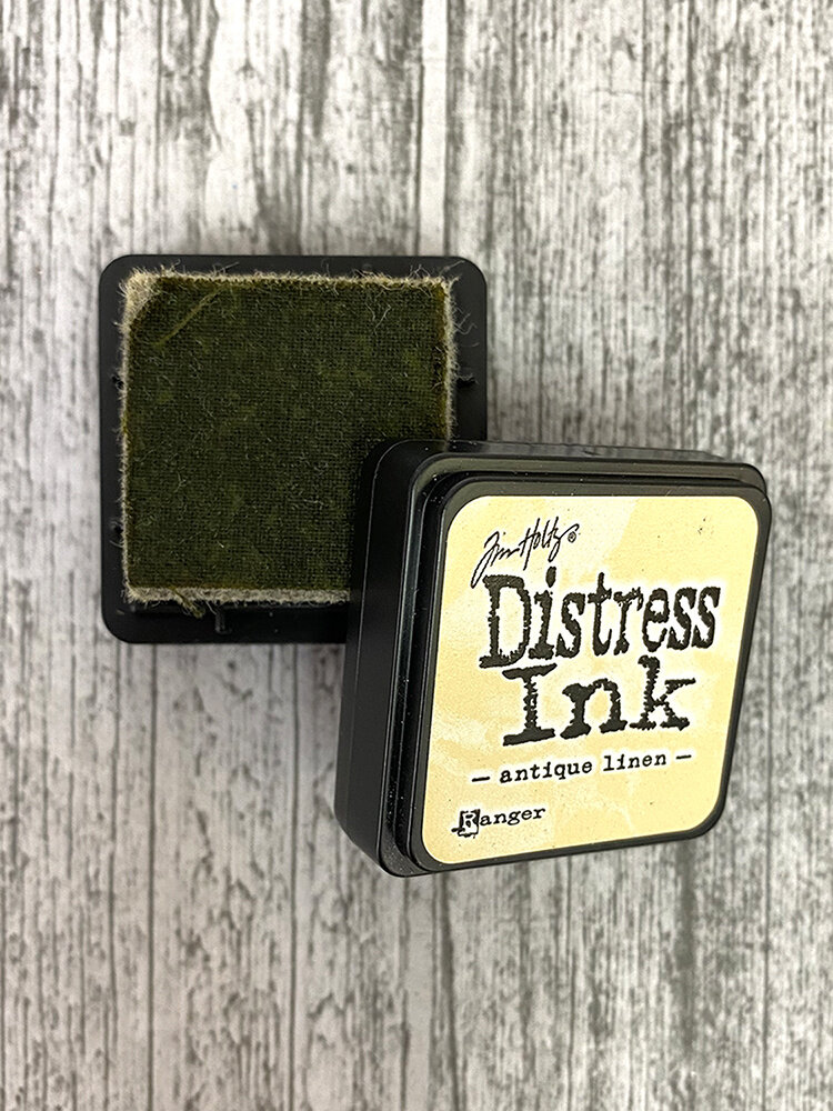 Ranger Tim Holtz Distress Ink Pad Mini Antique Linen (TDP39846) Ranger Tim Holtz Distress Ink Pad Mini Antique Linen (TDP39846)