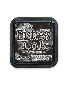 Ranger Tim Holtz Distress Ink Pad Black Soot (TIM19541)