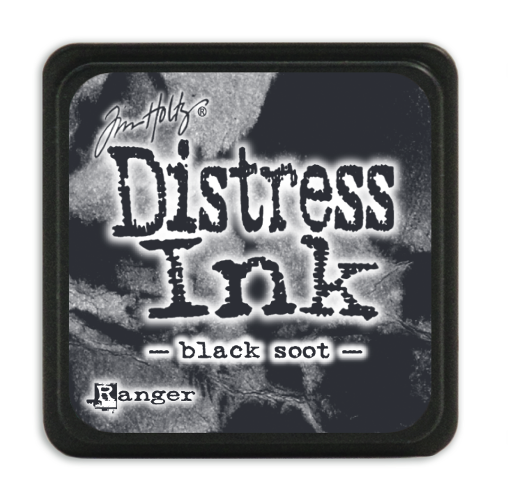 Ranger Tim Holtz Distress Ink Pad Mini Black Soot (TDP39860) Ranger Tim Holtz Distress Ink Pad Mini Black Soot (TDP39860)