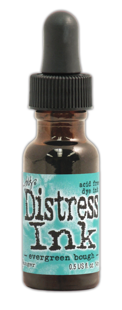 Ranger Tim Holtz Distress Ink Re-Inker Evergreen Bough 0.5 fl oz (TXR35107)