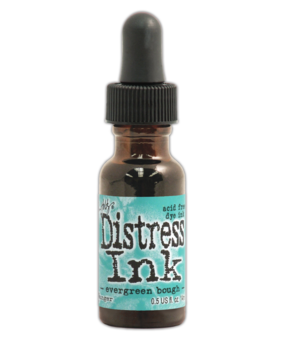 Ranger Tim Holtz Distress Ink Re-Inker Evergreen Bough 0.5 fl oz (TXR35107)
