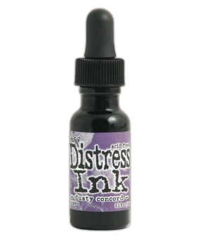 Ranger Tim Holtz Distress Ink Re-Inker Dusty Concord 0.5 fl oz (TIM21568)