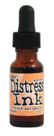 Ranger Tim Holtz Distress Ink Re-Inker Dried Marigold 0.5 fl oz (TIM21551) Ranger Tim Holtz Distress Ink Re-Inker Dried Marigold 0.5 fl oz (TIM21551)