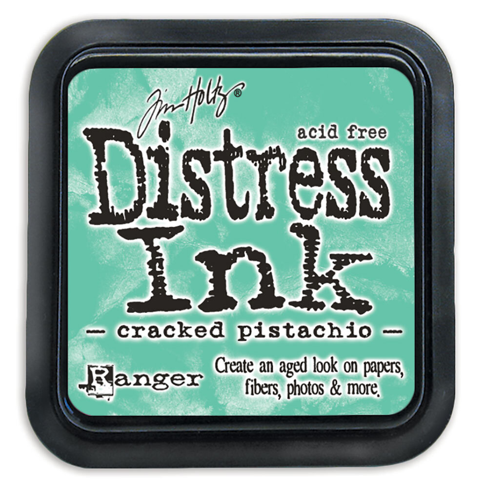 Ranger Tim Holtz Distress Ink Pad Cracked Pistachio (TIM43218) Ranger Tim Holtz Distress Ink Pad Cracked Pistachio (TIM43218)