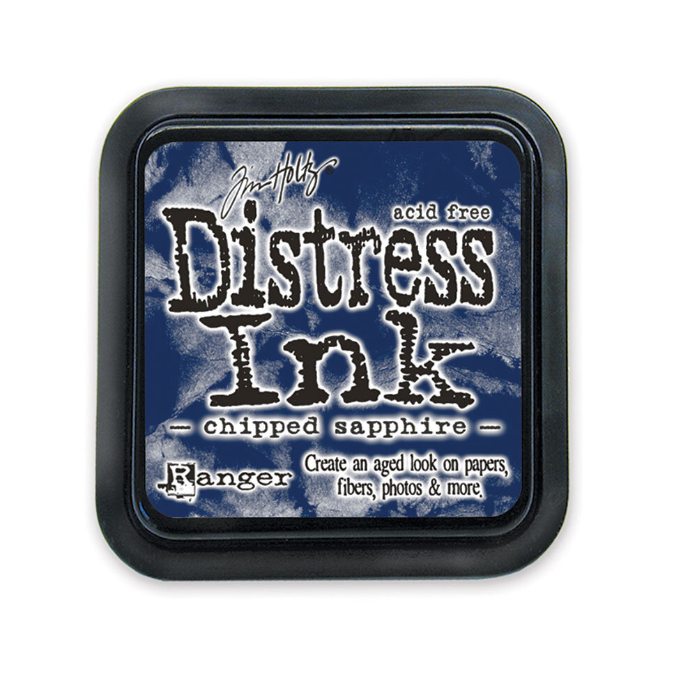 Ranger Tim Holtz Distress Ink Pad Chipped Sapphire (TIM27119) Ranger Tim Holtz Distress Ink Pad Chipped Sapphire (TIM27119)