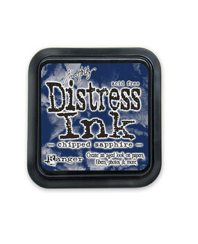 Ranger Tim Holtz Distress Ink Pad Chipped Sapphire (TIM27119)