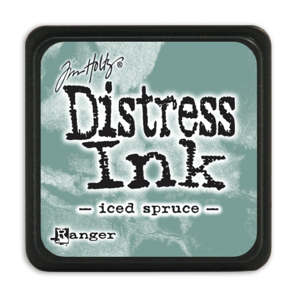 Ranger Tim Holtz Distress Ink Pad Mini Iced Spruce (TDP40019) Ranger Tim Holtz Distress Ink Pad Mini Iced Spruce (TDP40019)