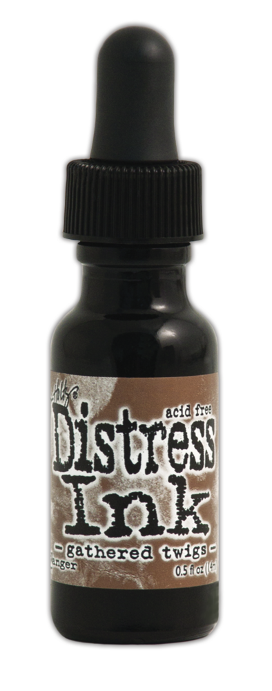 Ranger Tim Holtz Distress Ink Re-Inker Gathered Twigs 0.5 fl oz (TXR35138)
