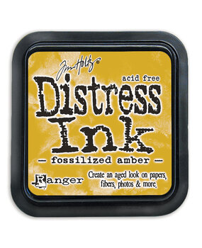 Ranger Tim Holtz Distress Ink Pad Fossilized Amber (TIM43225)