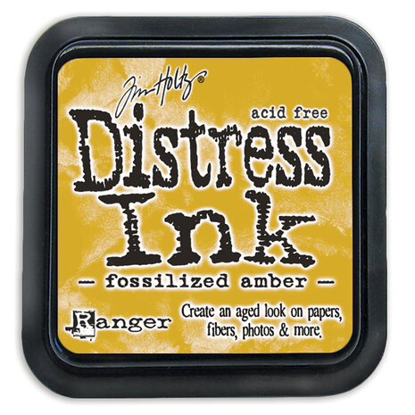 Ranger Tim Holtz Distress Ink Pad Fossilized Amber (TIM43225) Ranger Tim Holtz Distress Ink Pad Fossilized Amber (TIM43225)