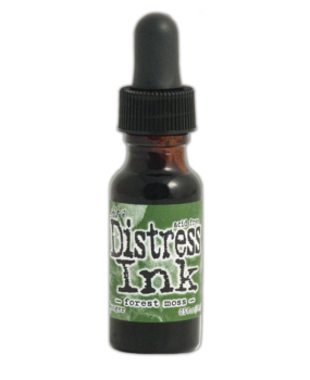 Ranger Tim Holtz Distress Ink Re-Inker Forest Moss 0.5 fl oz (TIM27256)