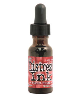 Ranger Tim Holtz Distress Ink Re-Inker Fired Brick 0.5 fl oz (TIM20264)