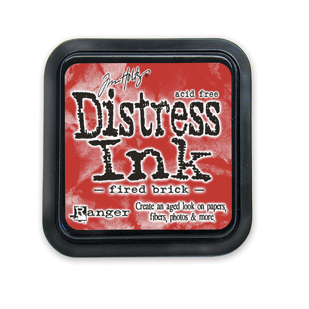 Ranger Tim Holtz Distress Ink Pad Fired Brick (TIM20202) Ranger Tim Holtz Distress Ink Pad Fired Brick (TIM20202)