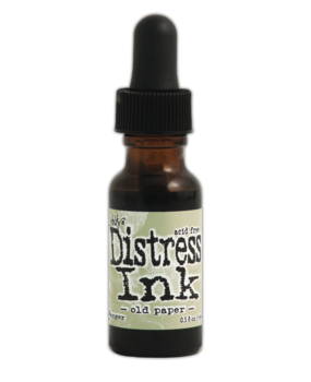Ranger Tim Holtz Distress Ink Re-Inker Old Paper 0.5 fl oz (TIM19442)
